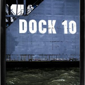 DOCK 10 Plakater med vand sort højglans ramme